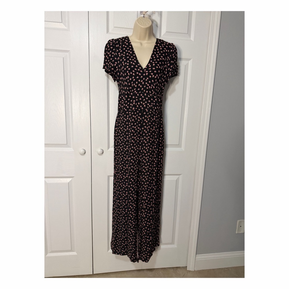 Free People Floral Jumpsuit